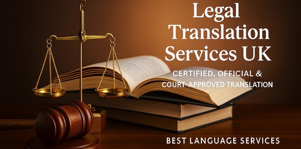 certified legal translation services for all documents and languages by best language services Ltd.